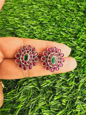 Pure 925 Silver Stud Earrings