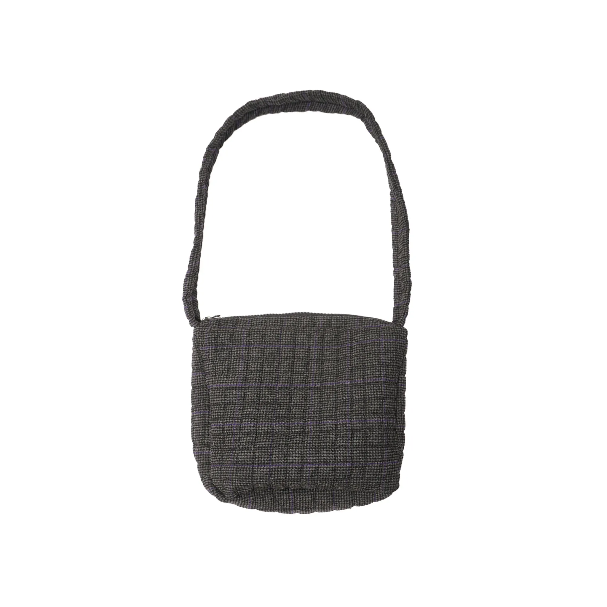 "FLOW" CROSS BAG IN PIGEON PLAID