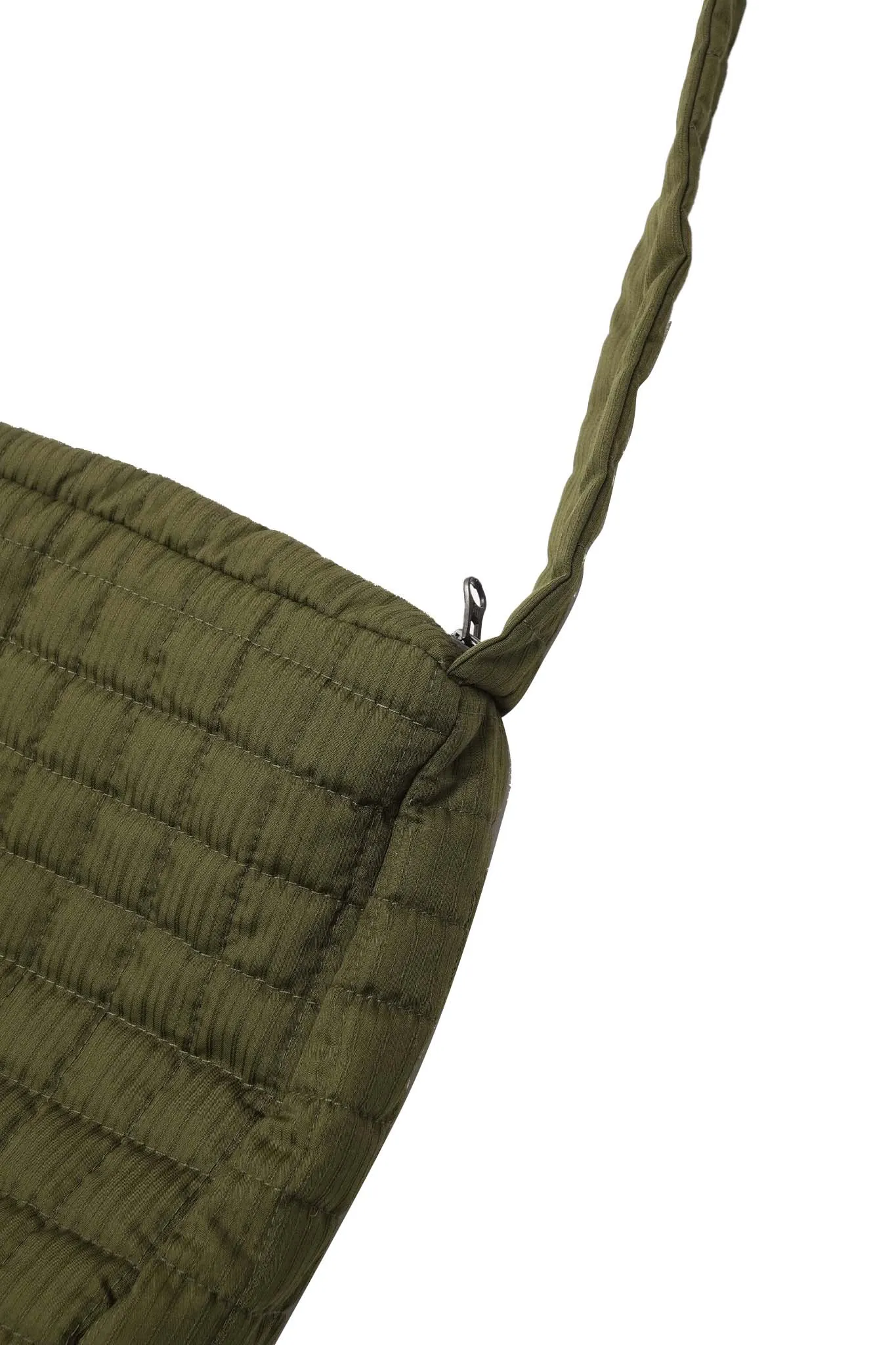 "FLOW" CROSS BAG IN RESEDA GREEN