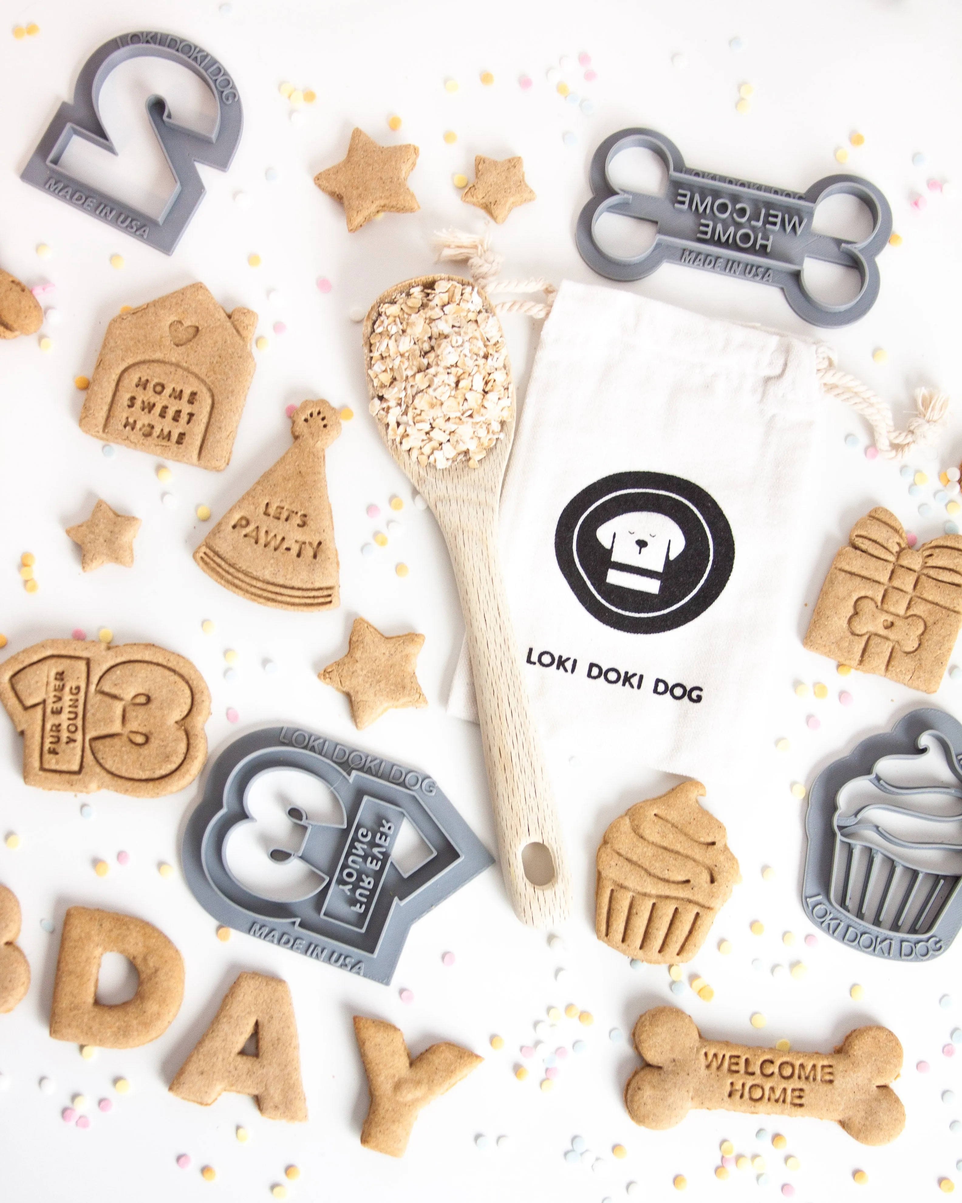 "Home Sweet Home" & "My Fur Ever Home" Shaped Cookie Cutter