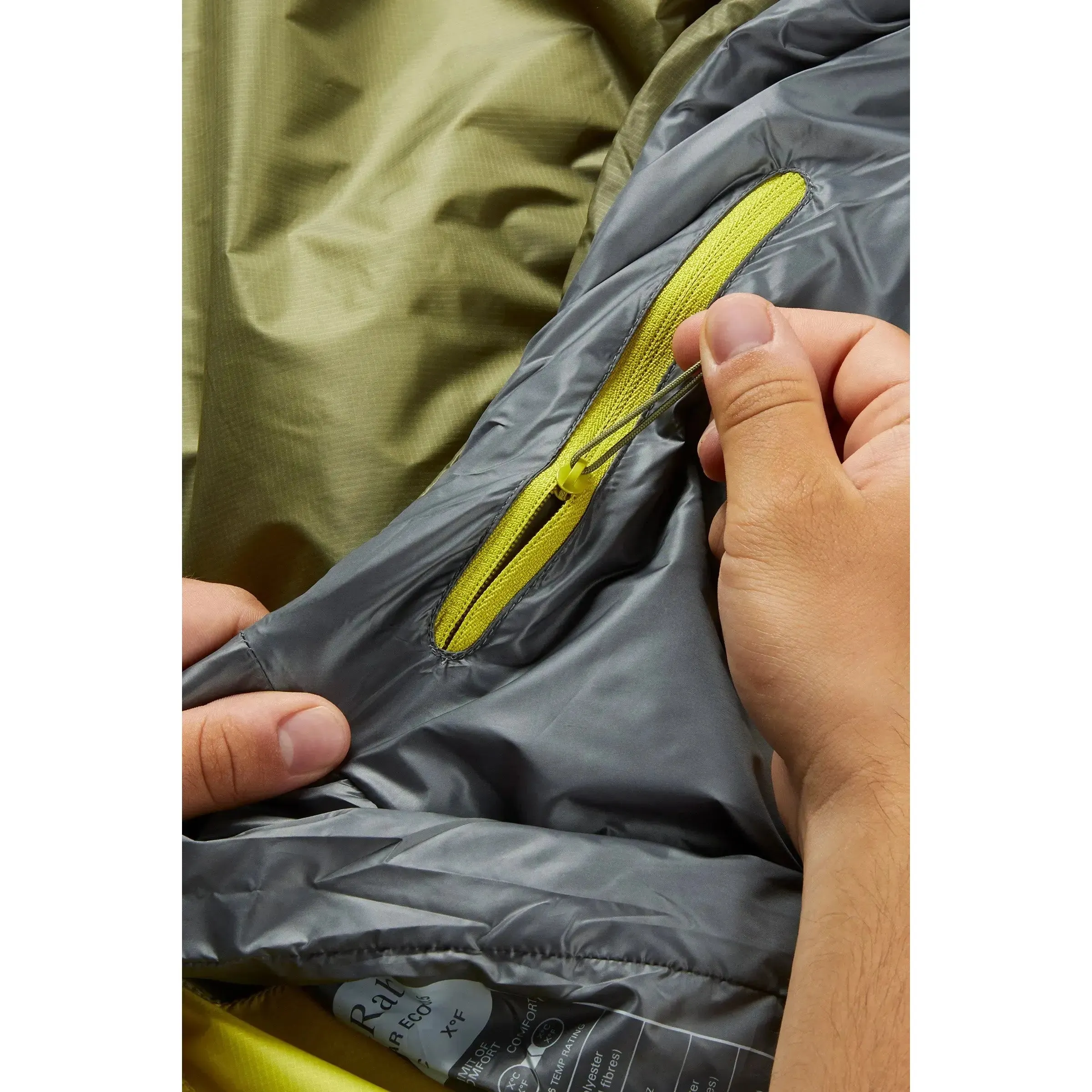 Rab Solar Eco 0 Synthetic Sleeping Bag (5C)