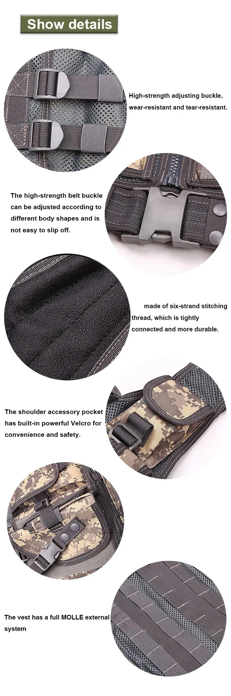 RECON GS2 Multifunctional combination MOLLE Load Bearing combat vest