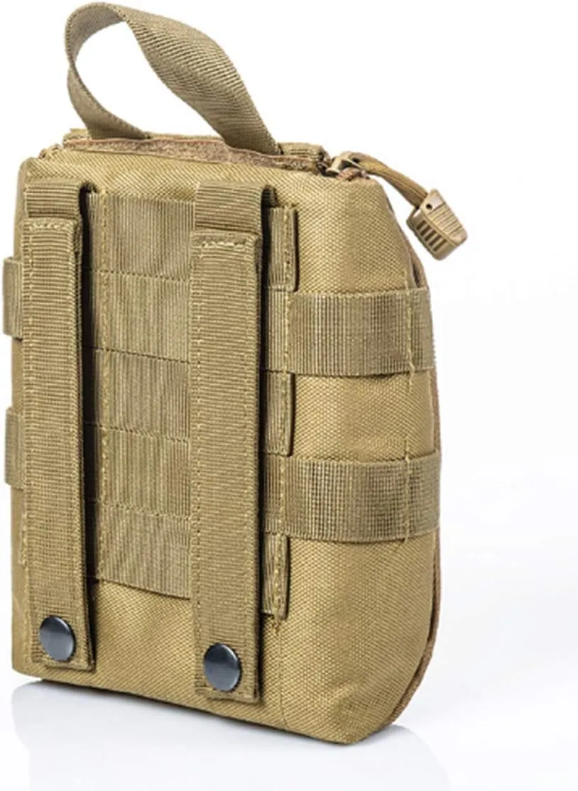 RECON GS2 Tactical MOLLE IFAK (Individual First Aid Kit) Speed Pouch  Now includes 1 x FREE pair of emergency scissors