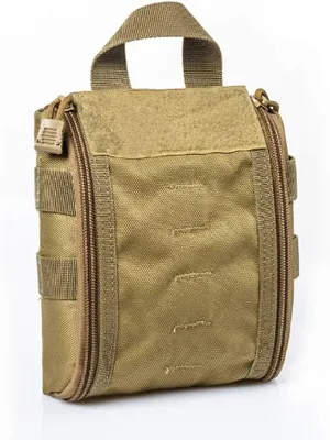 RECON GS2 Tactical MOLLE IFAK (Individual First Aid Kit) Speed Pouch  Now includes 1 x FREE pair of emergency scissors