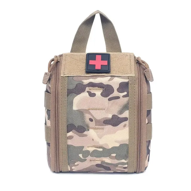 RECON GS2 Tactical MOLLE IFAK (Individual First Aid Kit) Speed Pouch  Now includes 1 x FREE pair of emergency scissors