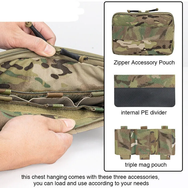 RECON GS2S  KGR Tactical Laser Cut MOLLE Chest Rig for military or hunting