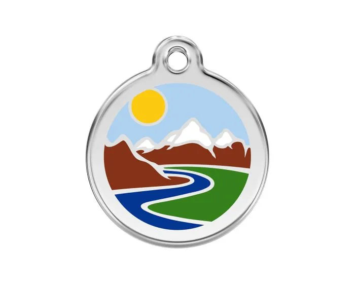 Red Dingo Tag Standard Styles - Enamel - All Styles