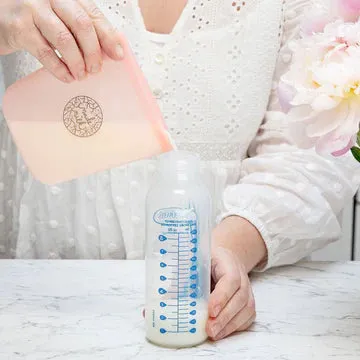 Reusable Breastmilk Storage Bags | 2pk | Pink