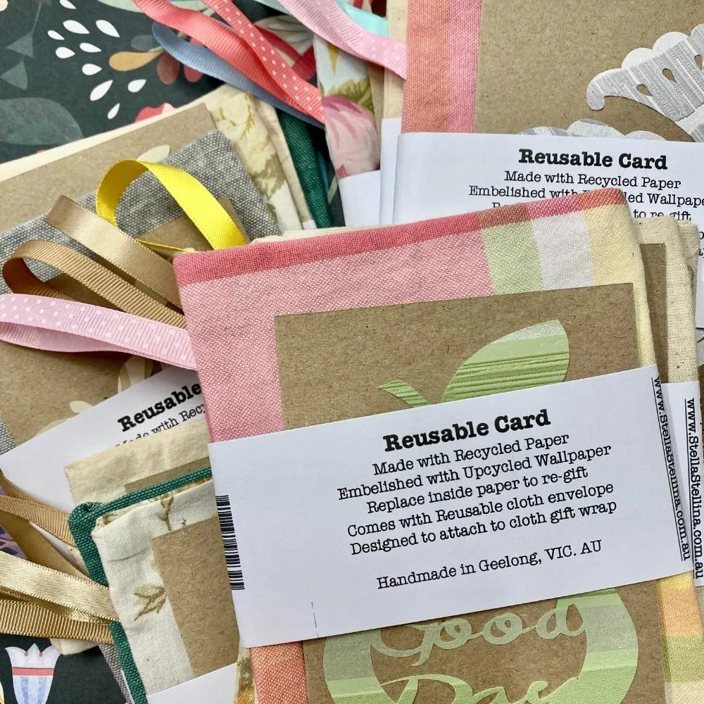 Reusable Greeting Cards, from Stella Stellina