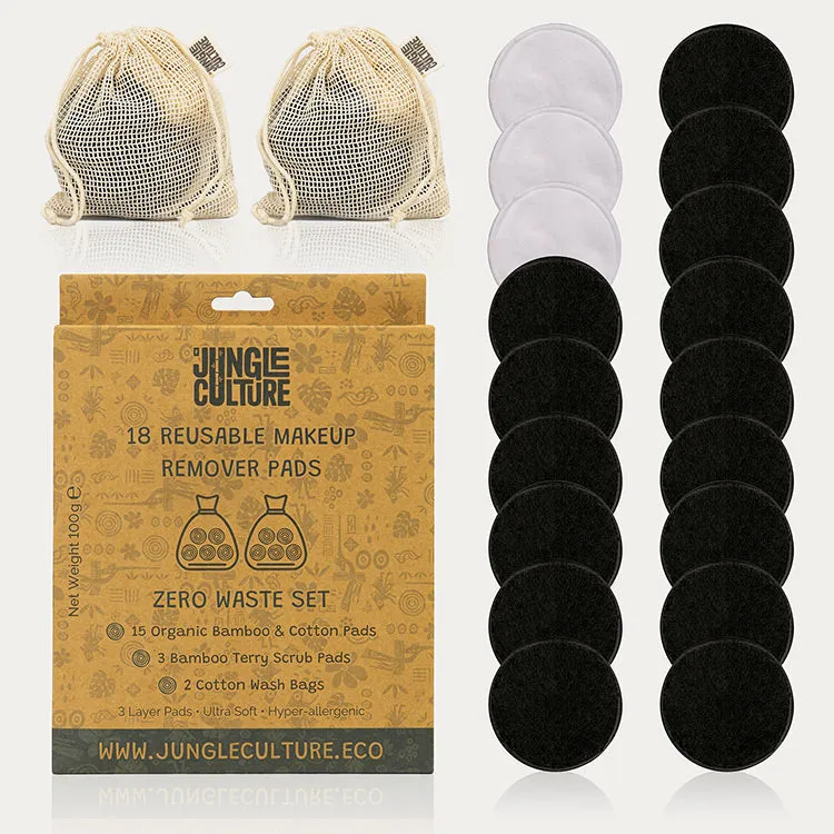 Reusable Makeup Remover Pads | Eco-friendly Washable Cotton Makeup Rounds