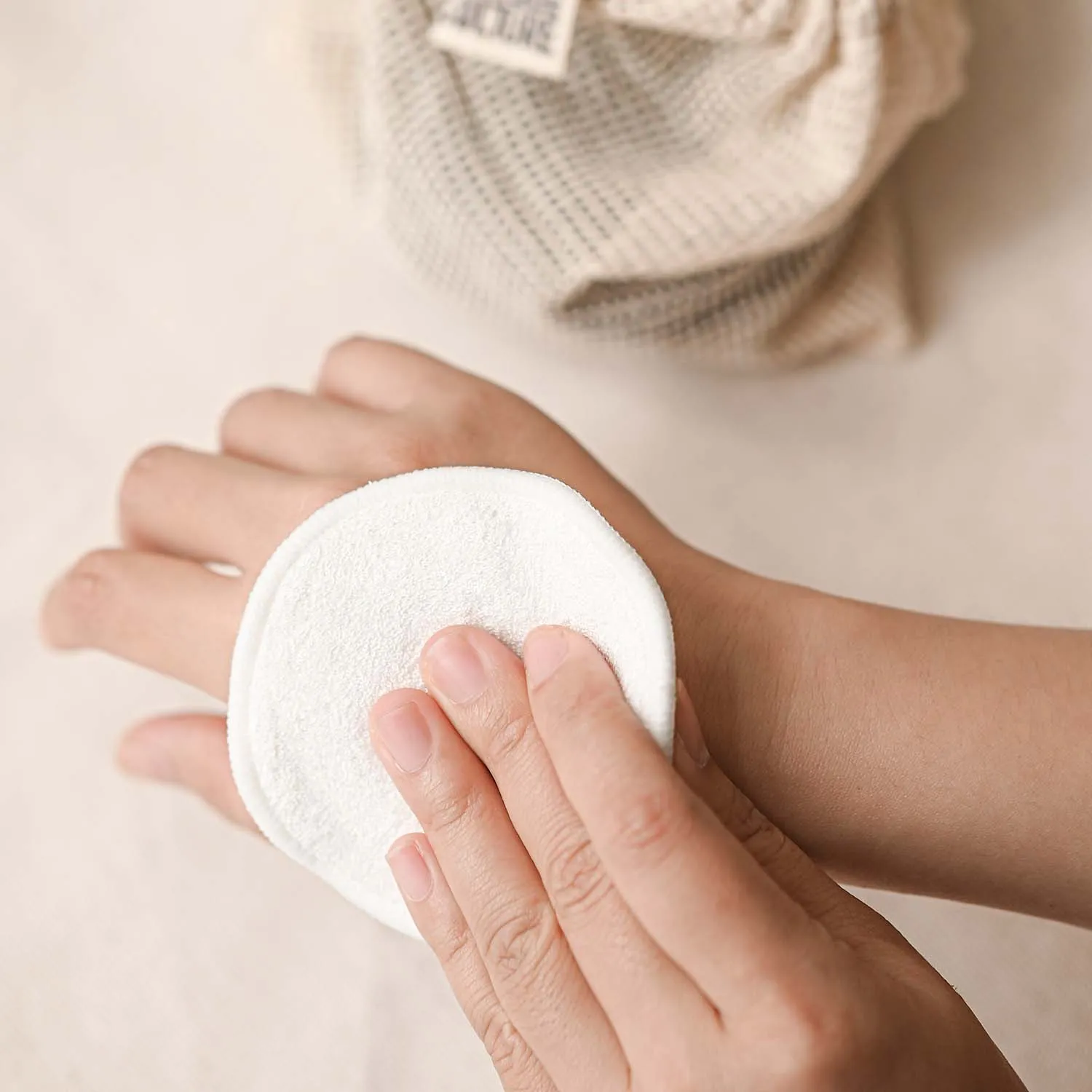 Reusable Makeup Remover Pads | Eco-friendly Washable Cotton Makeup Rounds