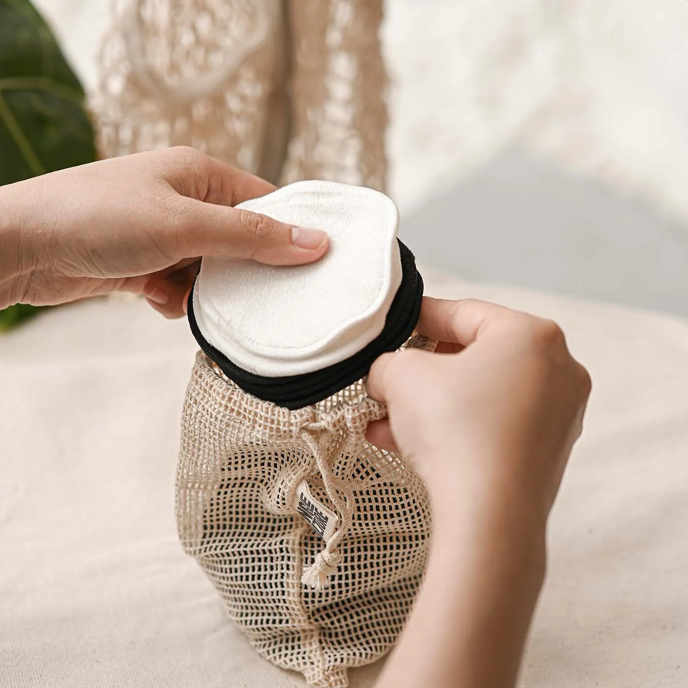Reusable Makeup Remover Pads | Eco-friendly Washable Cotton Makeup Rounds