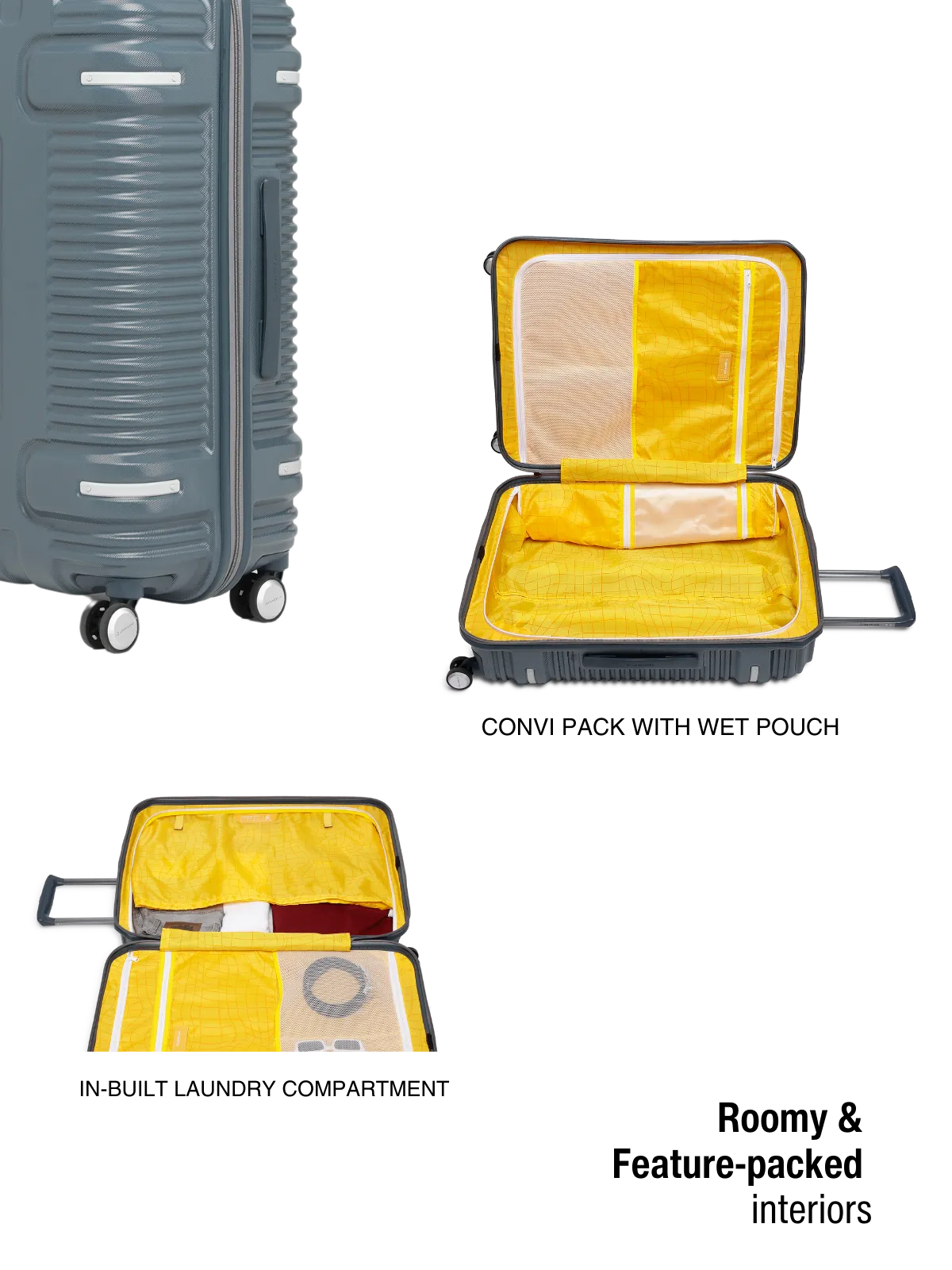 Ridge Blue Set of 2 (M L) Trolley