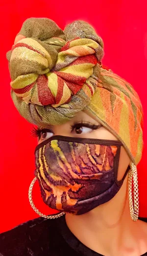 Royalty Head Scarf (Olive)