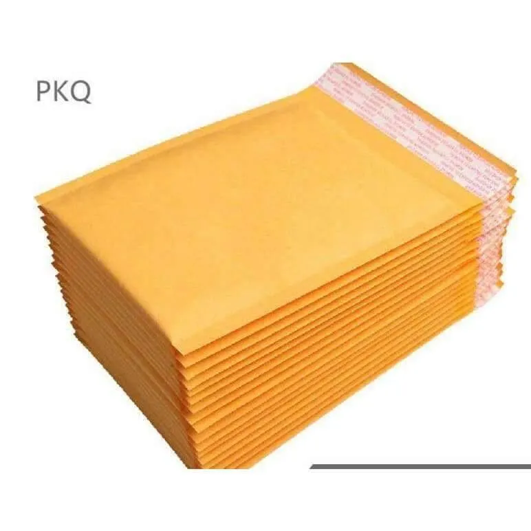 Rynx | 6.28 50 pieces 110*130mm Small Kraft paper padded envelopes Courier bags Jewelry packaging Shipping bags Padded shipping business supplies