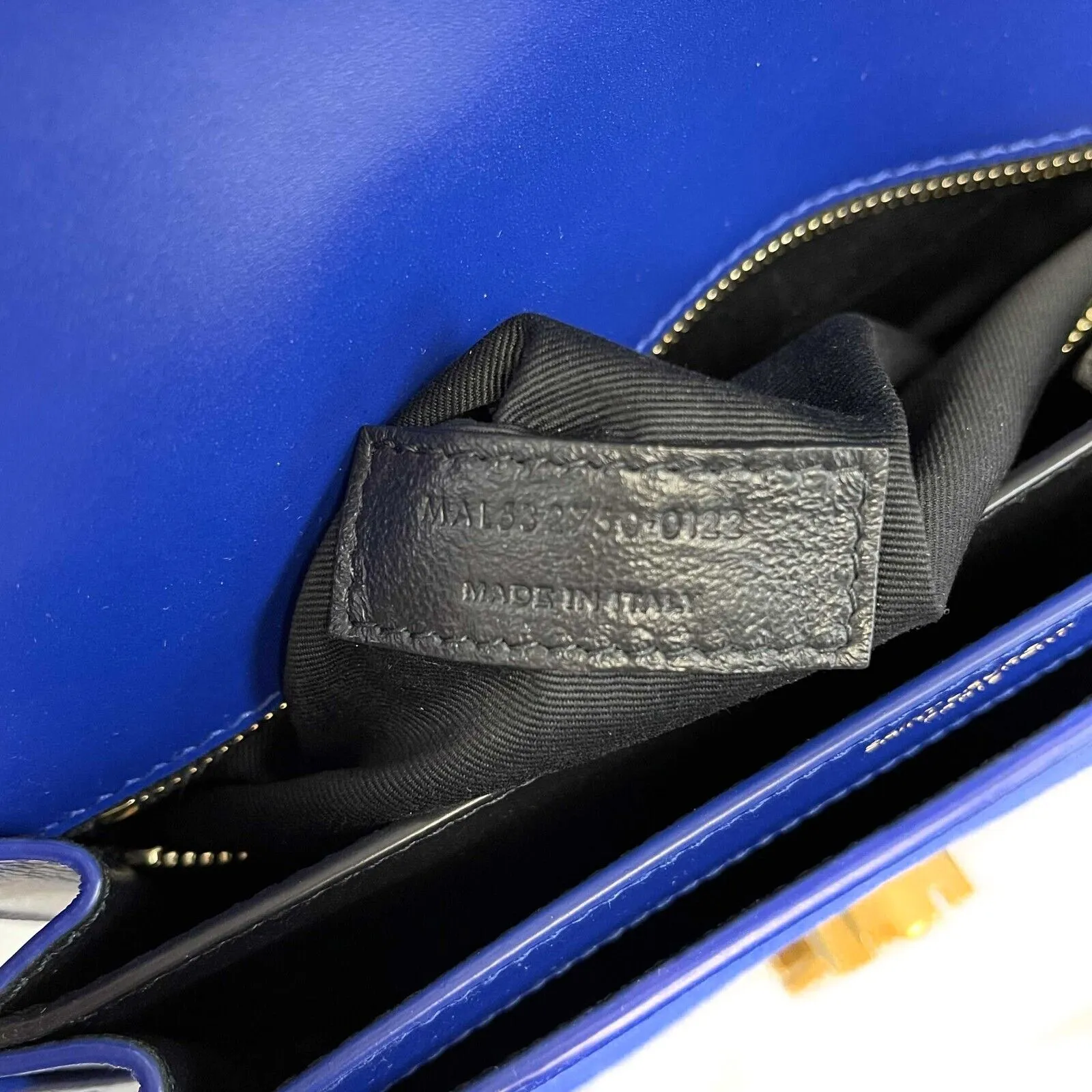 Saint Laurent NEW Medium Cassandra Monogram Leather & Suede Envelope Crossbody