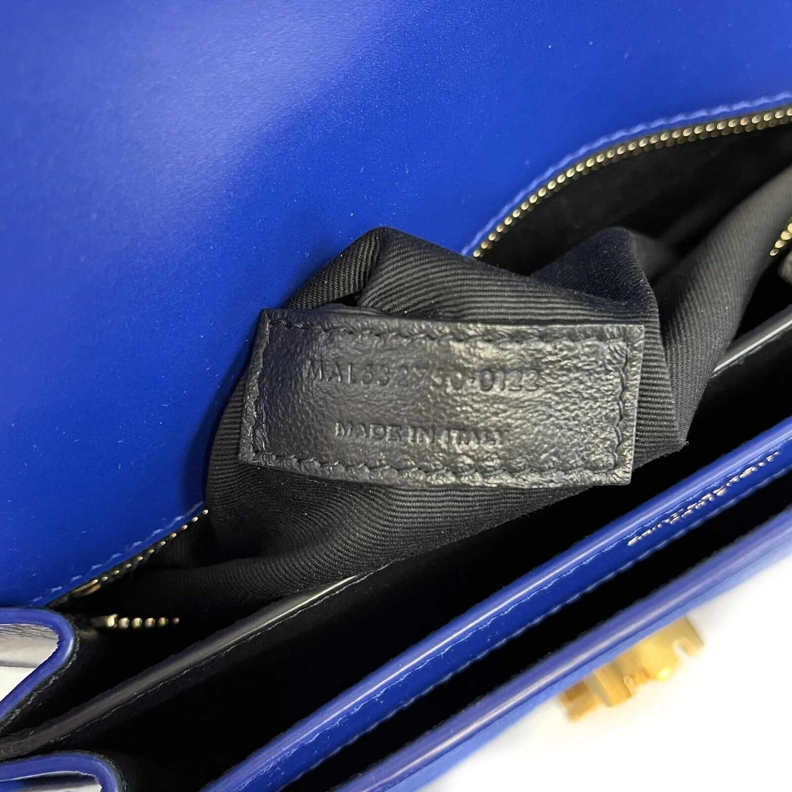 Saint Laurent NEW Medium Cassandra Monogram Leather & Suede Envelope Crossbody