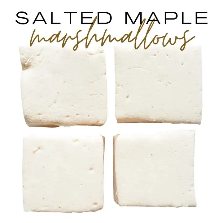 Salted Maple Marshmallows