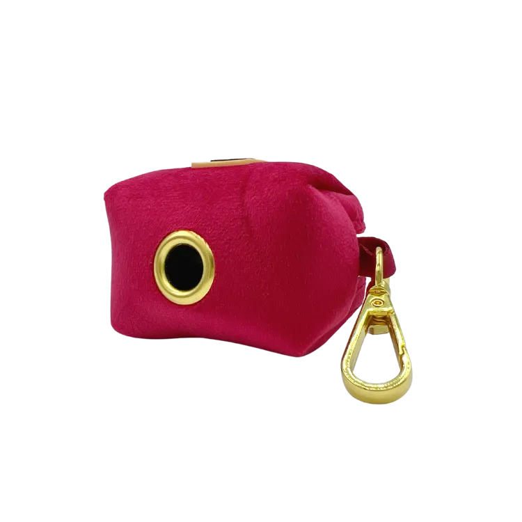 Scarlet Velvet - Dog Poop Bag Holder