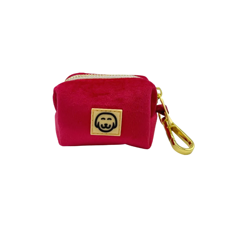 Scarlet Velvet - Dog Poop Bag Holder
