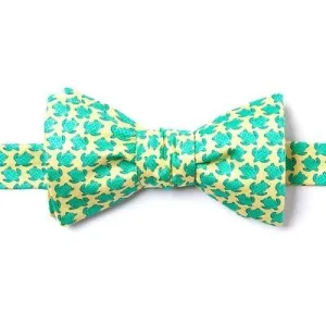Sea Turtle Silk Bow Tie
