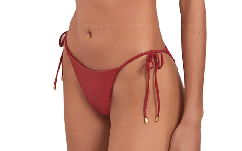 Shaye T Back Tri-Shaye Tie Side Bikini ::RET