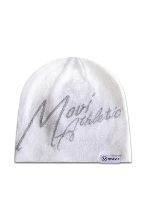 SIGNATURE BEANIE - WHITE