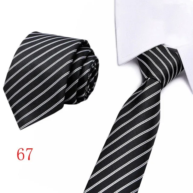 Silk Striped & Paisley Neck Tie