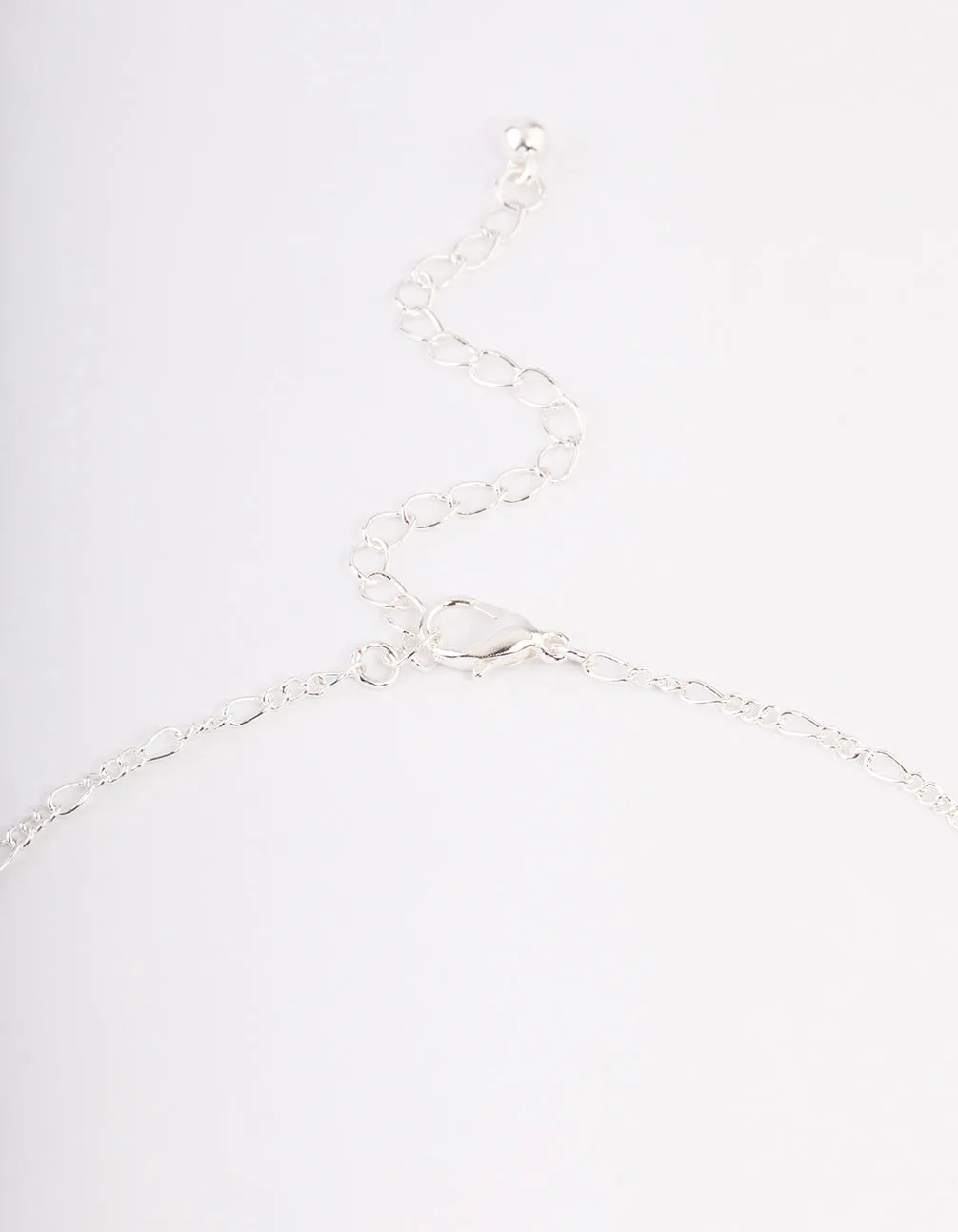 Silver Amethyst & Pearl Necklace