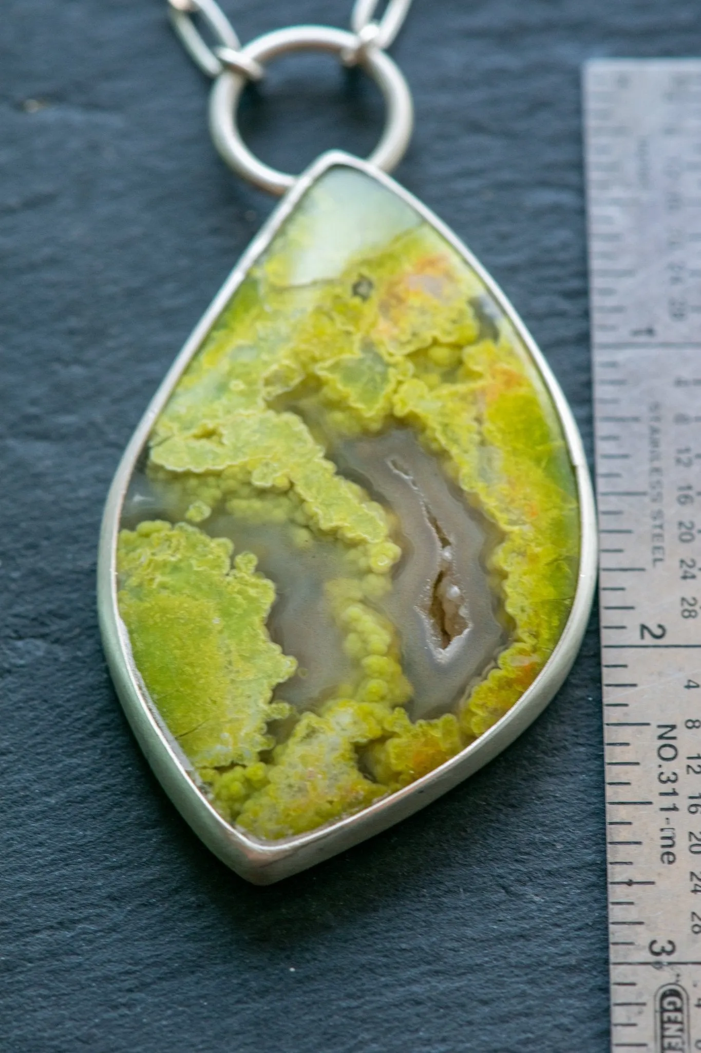 SINGING SISTERS GREEN OPAL NECKLACES