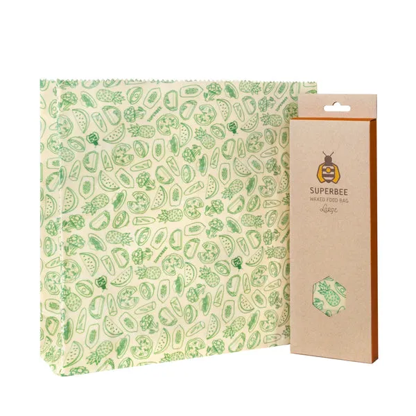 Single Waxed Food Bag - Food