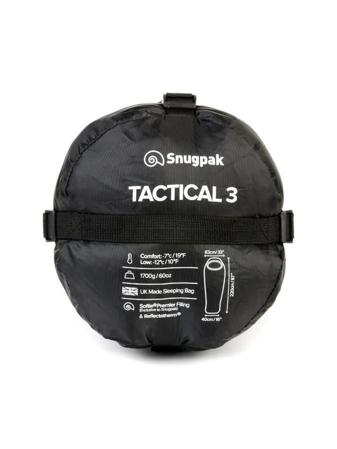 Snugpak - Tactical Series 3 Sleeping Bag - Black