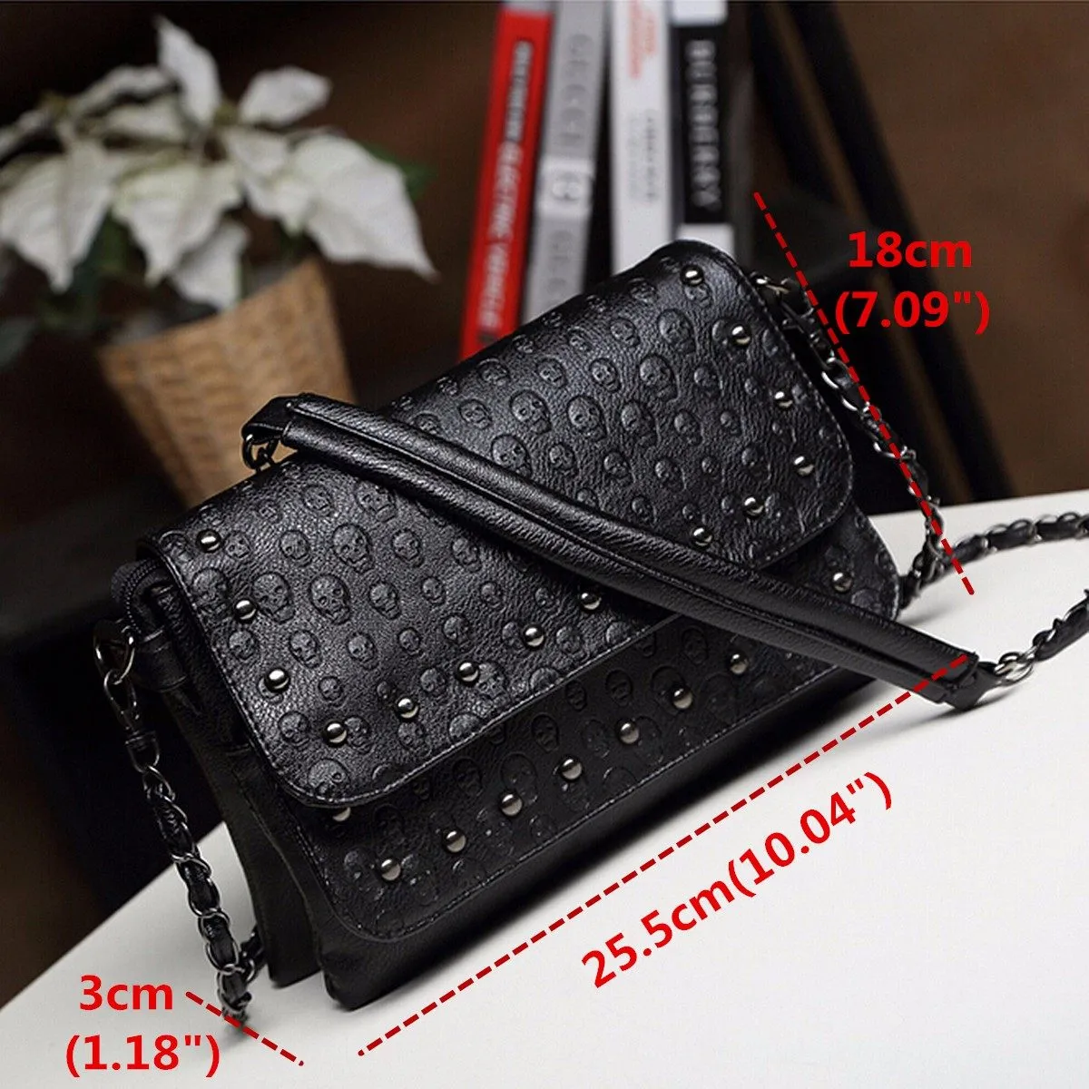 Sousa Black Rivet Women Handbag