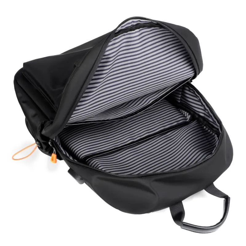 Spring Stylish Lightweight Black Computer Large Bags