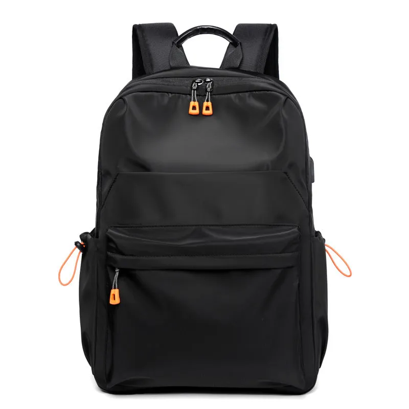 Spring Stylish Lightweight Black Computer Large Bags