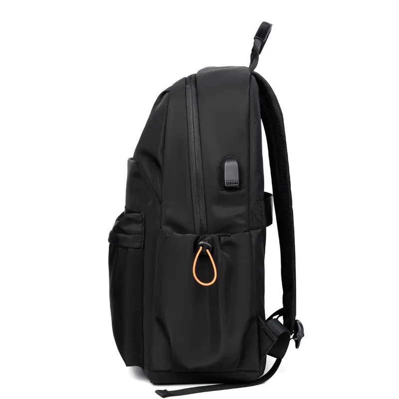 Spring Stylish Lightweight Black Computer Large Bags