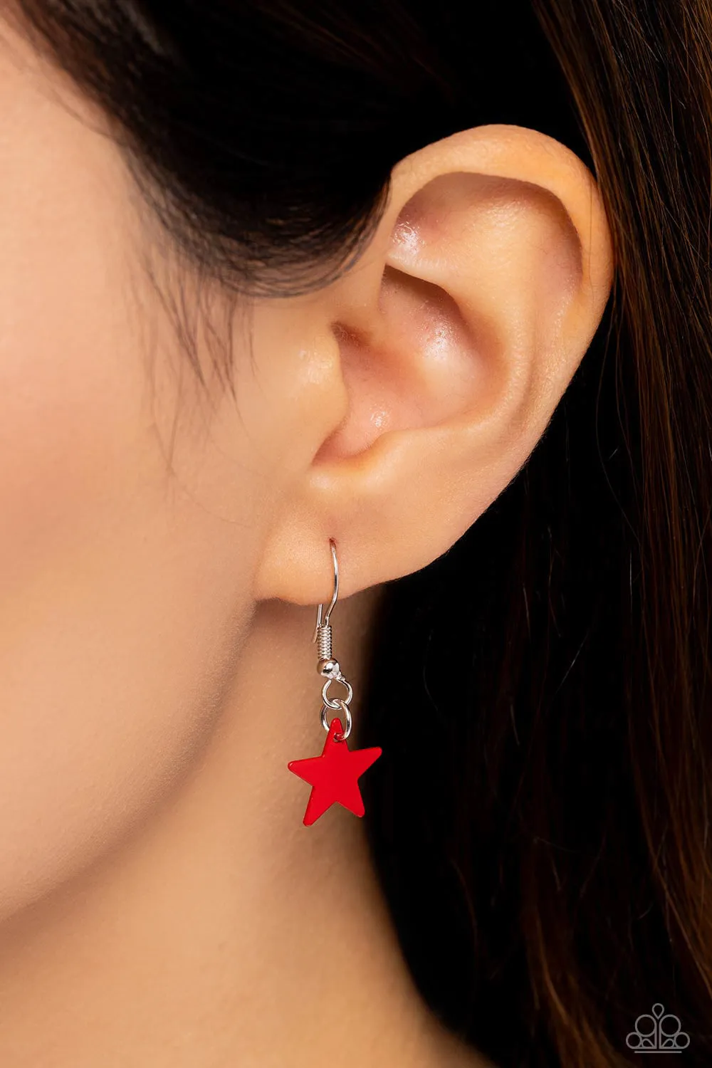 Starstruck Season - Red Necklace - Paparazzi Accessories