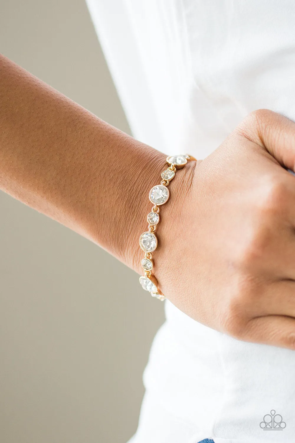 Starstruck Sparkle - Gold Paparazzi Accessories