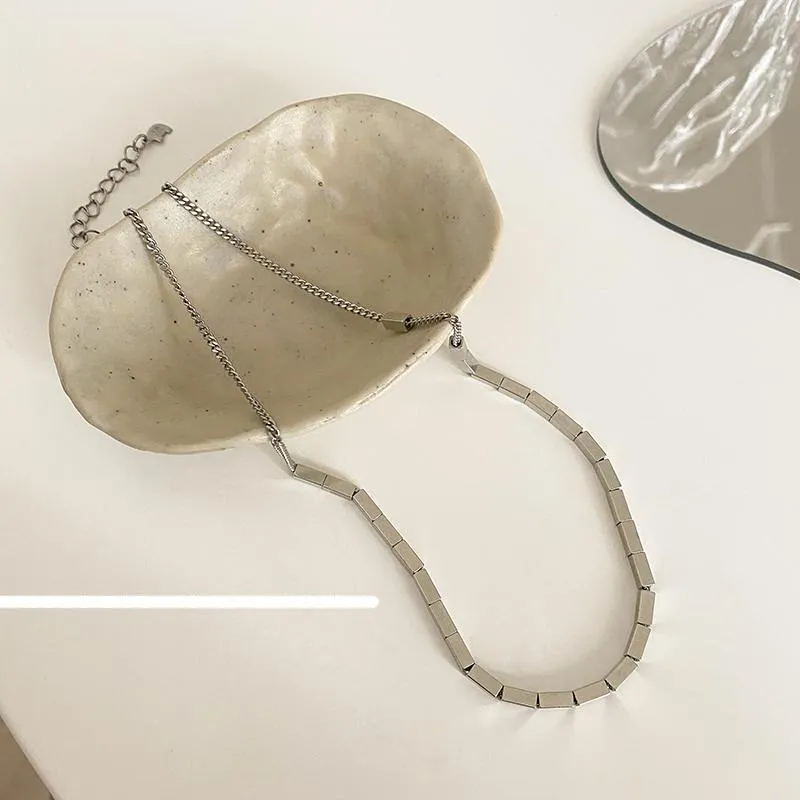 Stitching Necklace