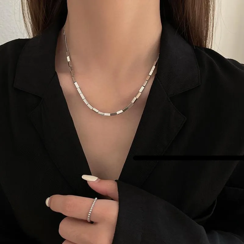 Stitching Necklace