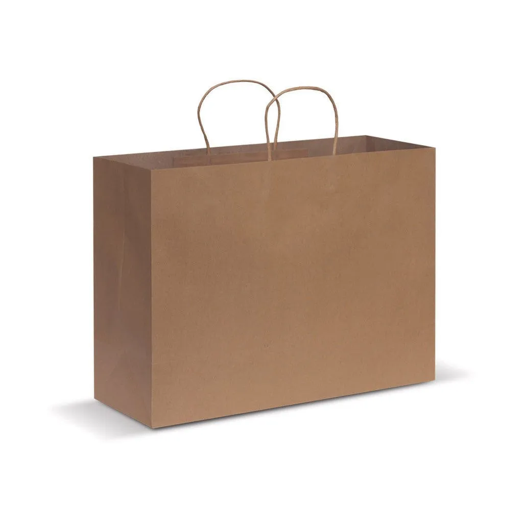 Stock Kraft Paper Carry Bag-Extra Large(SKP-08T)