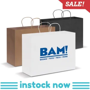 Stock Kraft Paper Carry Bag-Extra Large(SKP-08T)