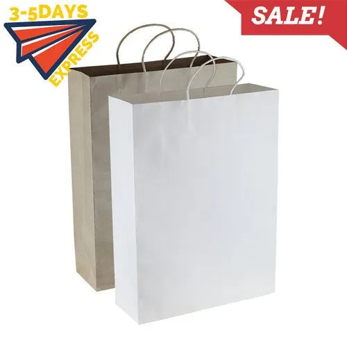 Stock Kraft Paper Shopping Bag(SKP-01D)