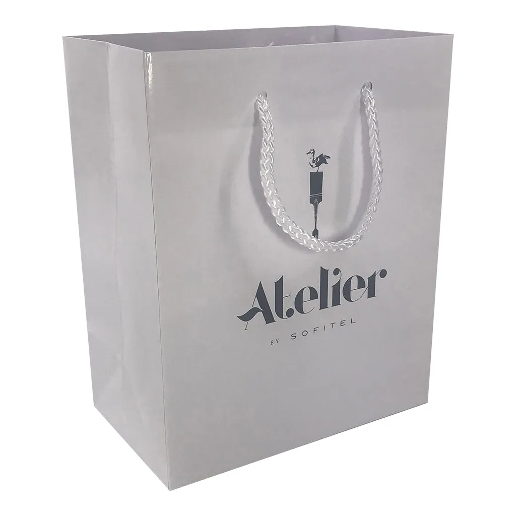 Stock Laminated Paper Carry Bag-Medium(SLP-03T)