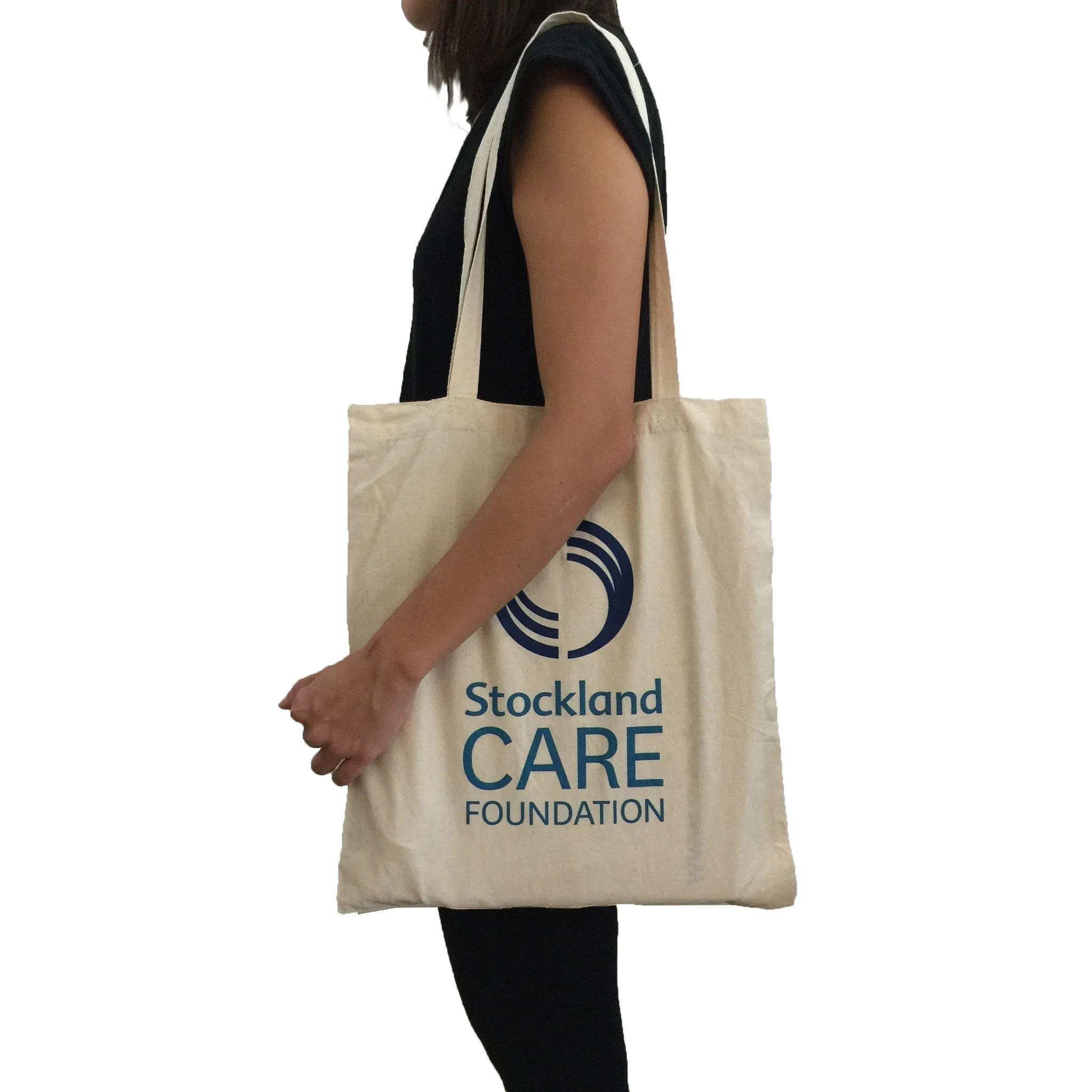 Stock Standard Calico Bag(SCB-07D)