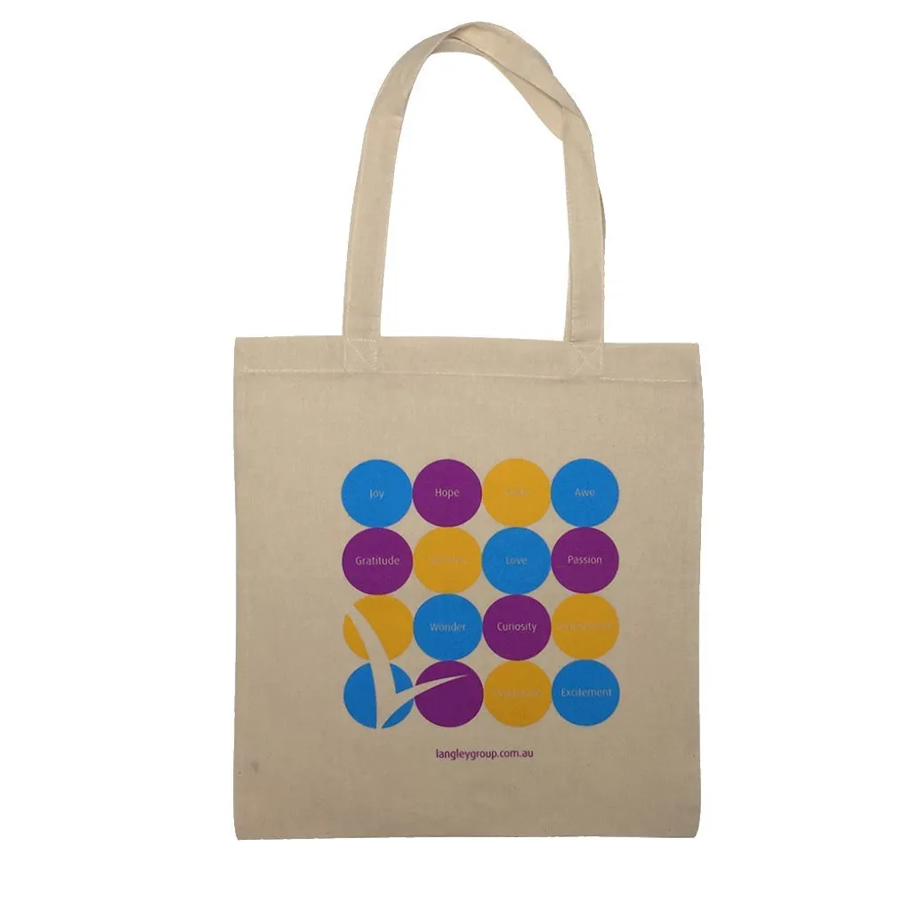 Stock Vivid Cotton Tote(SCB-18T)