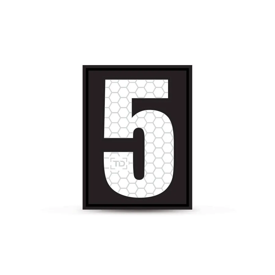 Tactical Gear Number Patch