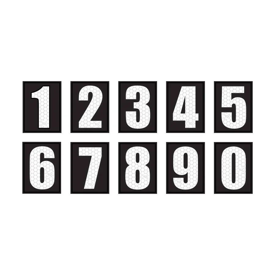 Tactical Gear Number Patch