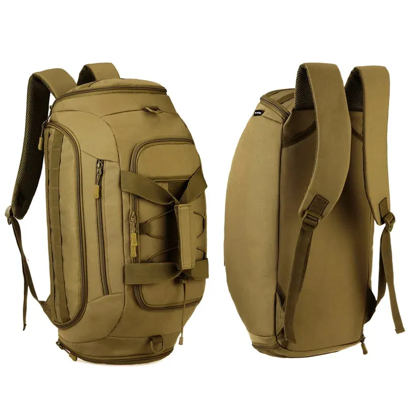 Tactical Military Gym Bag: Versatile 35L/45L Capacity with Molle System, Perfect for Sports, Camping, and Travel