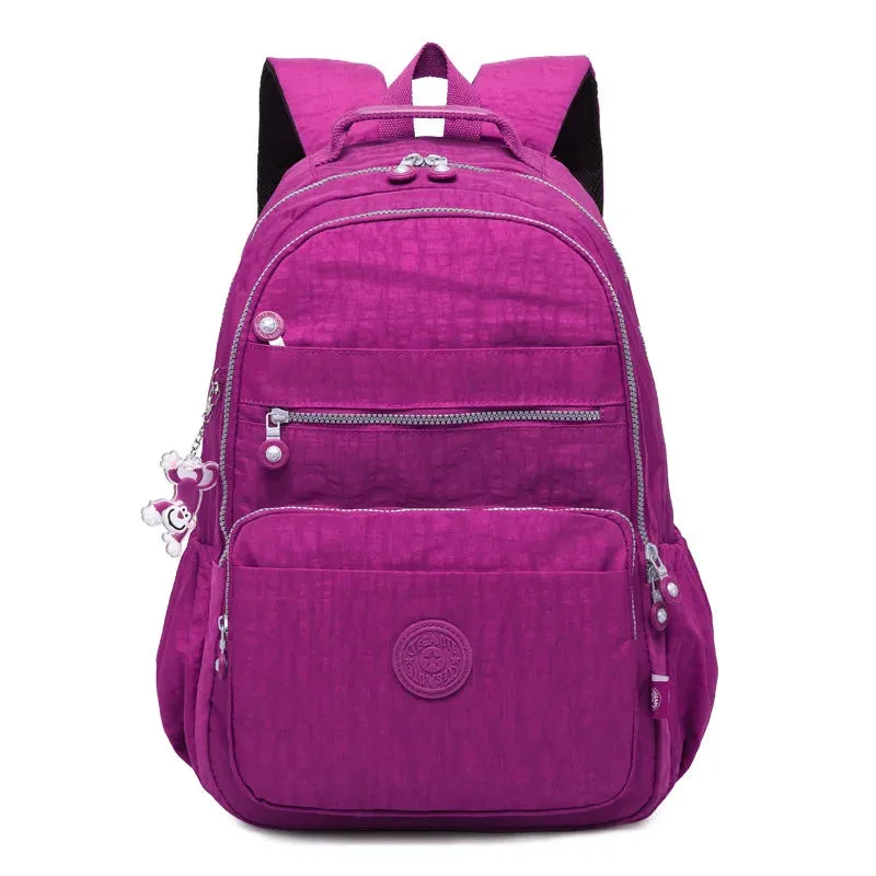 TEGAOTE Brand Laptop Backpack Women Travel Bags 2024 Multifunction Rucksack Waterproof Nylon School Backpacks For Teenagers Girl